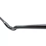 Guidão Voador 31.8x680mm Rise 60mm Aço Bike Grau Grafite Brilhante