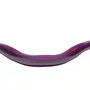 Guidão Voador 31.8x680mm Rise 60mm Aço Bike Grau Roxo Brilhante