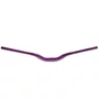 Guidão Voador 31.8x680mm Rise 60mm Aço Bike Grau Roxo Brilhante