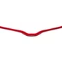 Guidão Voador 31.8x680mm Rise 60mm Aço Bike Grau Vermelho Brilhante