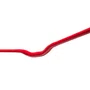 Guidão Voador 31.8x680mm Rise 60mm Aço Bike Grau Vermelho Brilhante