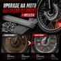 Jogo Raio Cromado Honda Cg Titan Fan Start 125/150/160 Lona