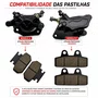 Kit Pastilha Freio Pequena e Grande Bike/Scooter Elétrica