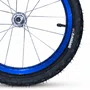 Kit Roda Traseira A16 Colorida Azul Pneu+Câmara