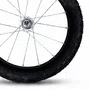 Kit Roda Traseira A16 Colorida Preto Pneu+Câmara