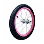 Kit Roda Traseira A16 Colorida Rosa BB Pneu+Câmara