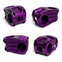 Mesa Suporte Guidão GTU Traker Ahead 31.8 Alumínio 40mm Violeta Metálico