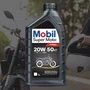 Óleo Mobil 20W50 4T Super Moto Original - Lubrificante Mineral para Motos 4 Tempos