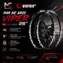 Par Aro Bike Maxx Aro 26 Parede Dupla 36F Freio Disco Preto