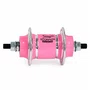 Par Cubo Bike Alumínio 72 Furos Rolamento Diant/Tras Rosca Rosa Bebe