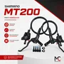 Par Freio Hidráulico Shimano MT200 Dianteiro Traseiro MTB