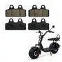 Par Pastilha Freio Grande Para Bike/Scooter Elétrica - 2 pares