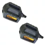 Par de Pedal Nylon Plataforma Royal Ciclo 9/16 com Refletor
