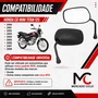 Par Retrovisor Motomo Mini Titan 125 Rosca M10 Universal