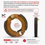 Patim Freio Tambor Bike Elétrica Scooter Compatível Sistema 90 100 110