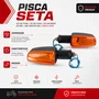 Pisca Seta Cg 125 Titan 150 2000 A 2008 Cbx Twister 250 c/ Coxim