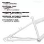 Quadro A24 Mtb Rebaixado Branco