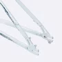 QUADRO A26 MTB ALUM HUPI NAJA V10 BRANCO COM CAIXA DIREÇÃO