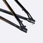 QUADRO A26 MTB ALUM HUPI NAJA V10 PRETO/DOURADO