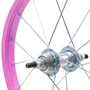 Roda Traseira Aro 16 De Aluminio Rosa Bebê Para Bicicleta Infantil