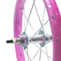 Roda Traseira Aro 16 De Aluminio Rosa Bebê Para Bicicleta Infantil