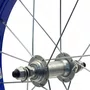 Roda Dianteira Aro 16 De Alumínio Azul Para Bicicleta Infantil