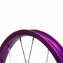 Roda Dianteira Aro 16 De Alumínio Violeta Para Bicicleta Infantil
