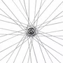 Roda Dianteira A24 Alumínio Natural Pneus + Câmaras de Ar