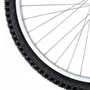 Roda Dianteira A26 Alumínio Natural Pneus + Câmaras de Ar