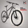 Roda Dianteira Aro 26 MTB Aero Disco 36 Raios Cubo Ferro
