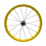 Roda Traseira Aro 16 De Aluminio Amarela Para Bicicleta Infantil
