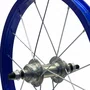 Roda Traseira Aro 16 De Aluminio Azul Para Bicicleta Infantil