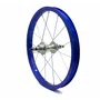 Roda Traseira Aro 16 De Aluminio Azul Para Bicicleta Infantil
