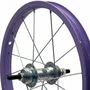 Roda Traseira Aro 16 De Aluminio Lilás Para Bicicleta Infantil