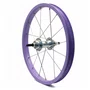 Roda Traseira Aro 16 De Aluminio Lilás Para Bicicleta Infantil