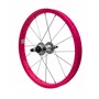 Roda Traseira Aro 16 De Aluminio Rosa Neon Para Bicicleta Infantil