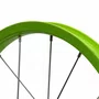 Roda Traseira Aro 16 De Aluminio Verde Neon Para Bicicleta Infantil