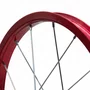 Roda Traseira Aro 16 De Aluminio Vermelha Para Bicicleta Infantil