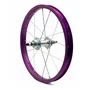 Roda Traseira Aro 16 De Aluminio Violeta Para Bicicleta Infantil