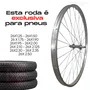 Roda Traseira Aro 26 De Aluminio Raio Grosso Para Marcha