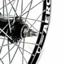 Rodas Dianteira e Traseira Aro 20 Aero Preta