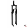 Suspensão 29 Aço Ahead Set 28.6mm Preta Canelas 38mm Preto