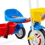 Triciclo Spiderman Nathor Infantil: Leveza, Segurança e Diversão em Alumínio (18m+)