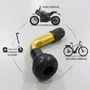Bico Válvula Curvo 90° Pvr50 Moto Scooter Bike Elétrica Sem Câmara